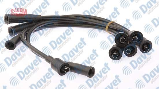 SAGEMFR 28203 Buji Ve Bobin Kablosu Dks - M131 {Duz Motor}